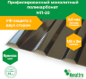 Профилированный поликарбонат Novattro МП-20 1,15х2,0 м